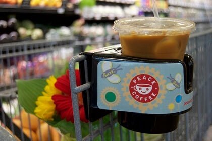 same coffee, new hands - Peace Coffee