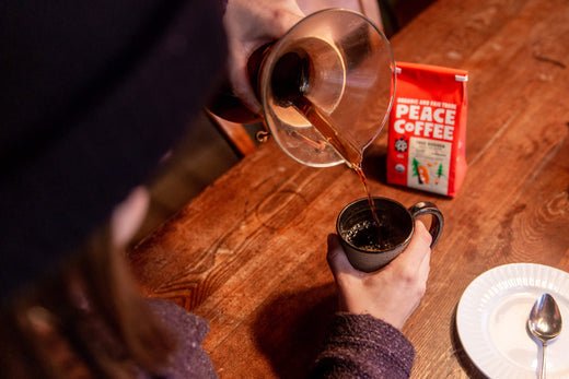 Seek Balance - Peace Coffee