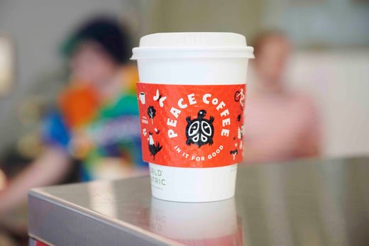 Thanks For Reaching Out - Peace Coffee