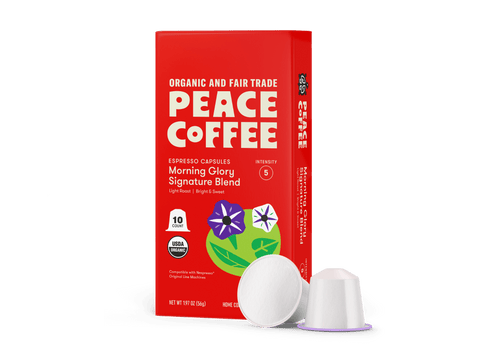 Morning Glory Blend Espresso Capsule - Peace Coffee