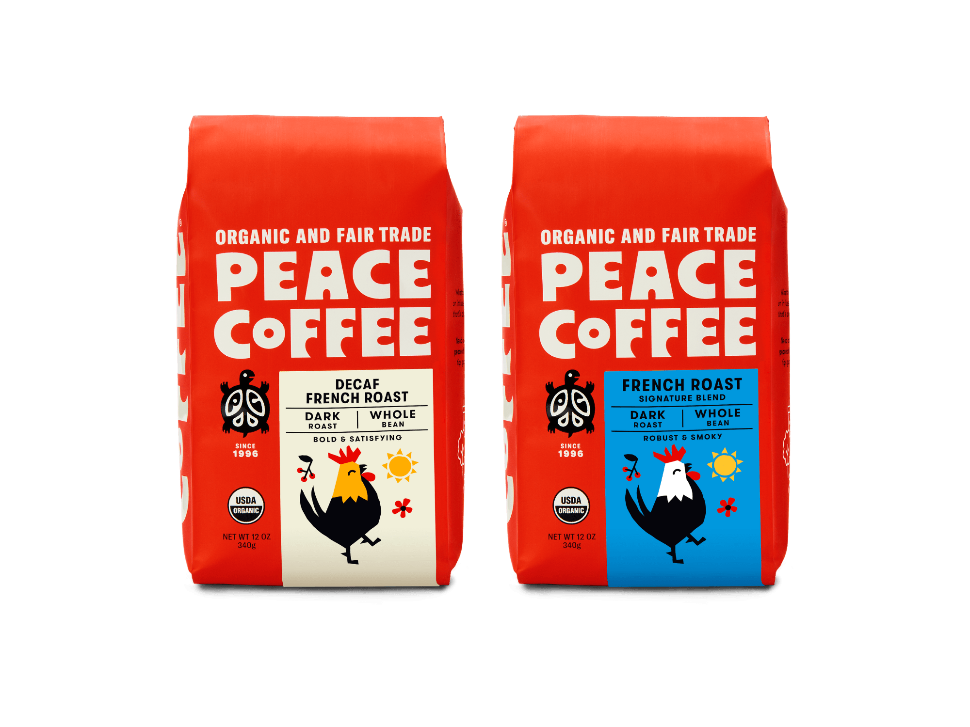 Dark Roast Half - Caff Duo - Peace Coffee