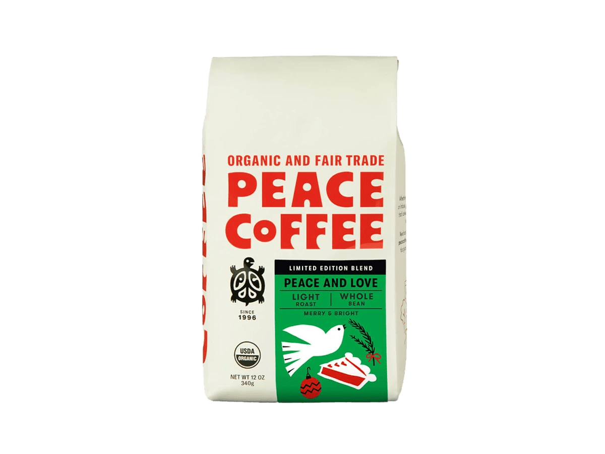 Peace and Love - Peace Coffee