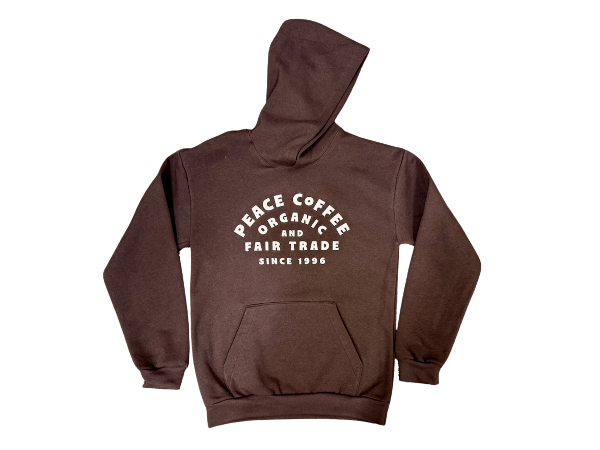 Peace Brown Hoodie - Peace Coffee