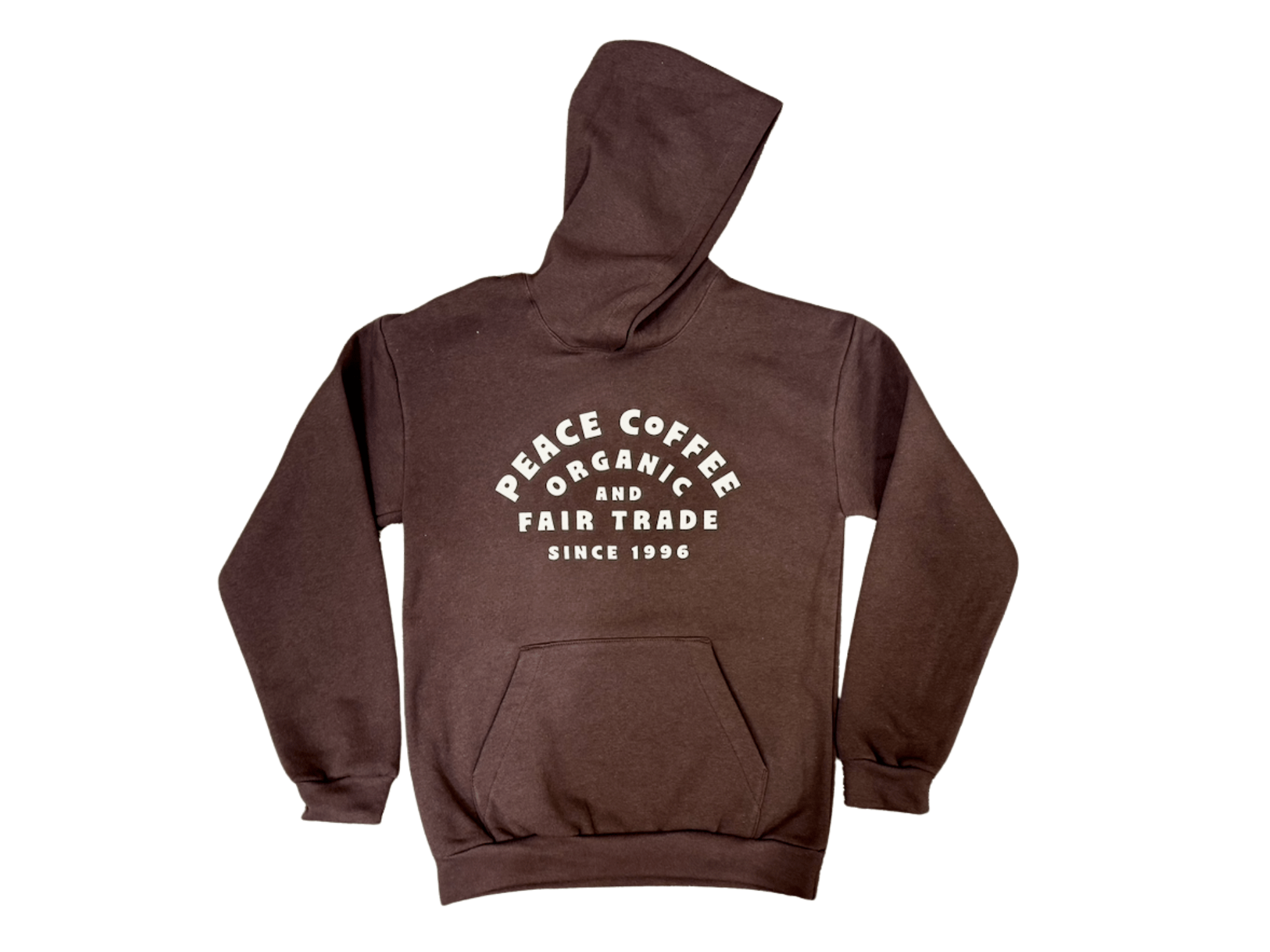 Peace Brown Hoodie - Peace Coffee