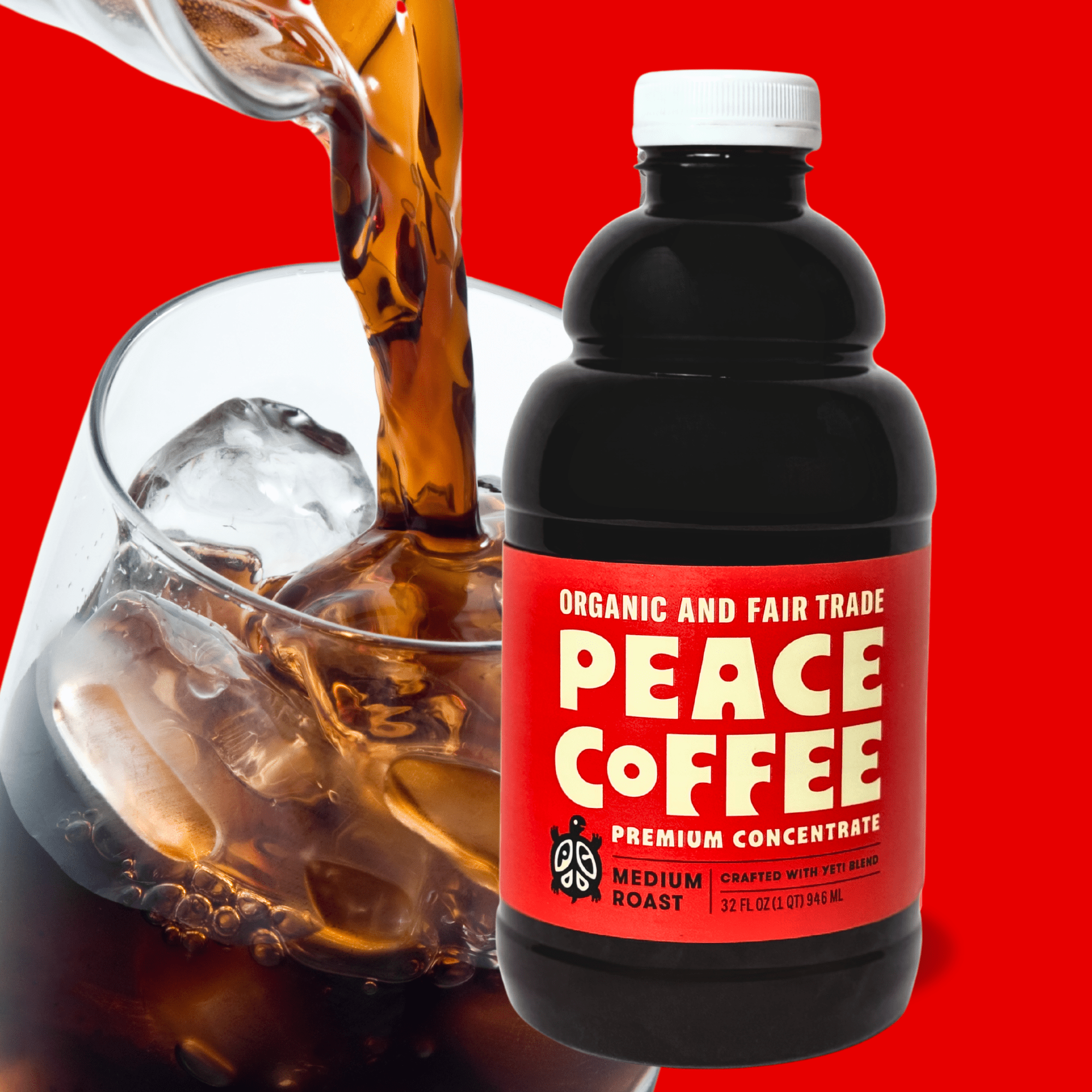 Premium Organic Coffee Concentrate - Peace Coffee