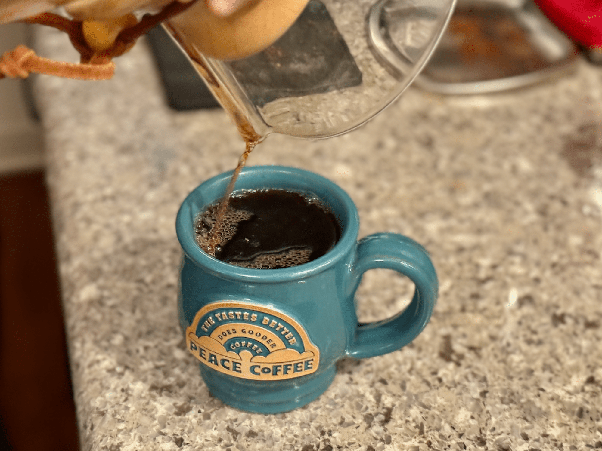 Rainbow Mug - Peace Coffee