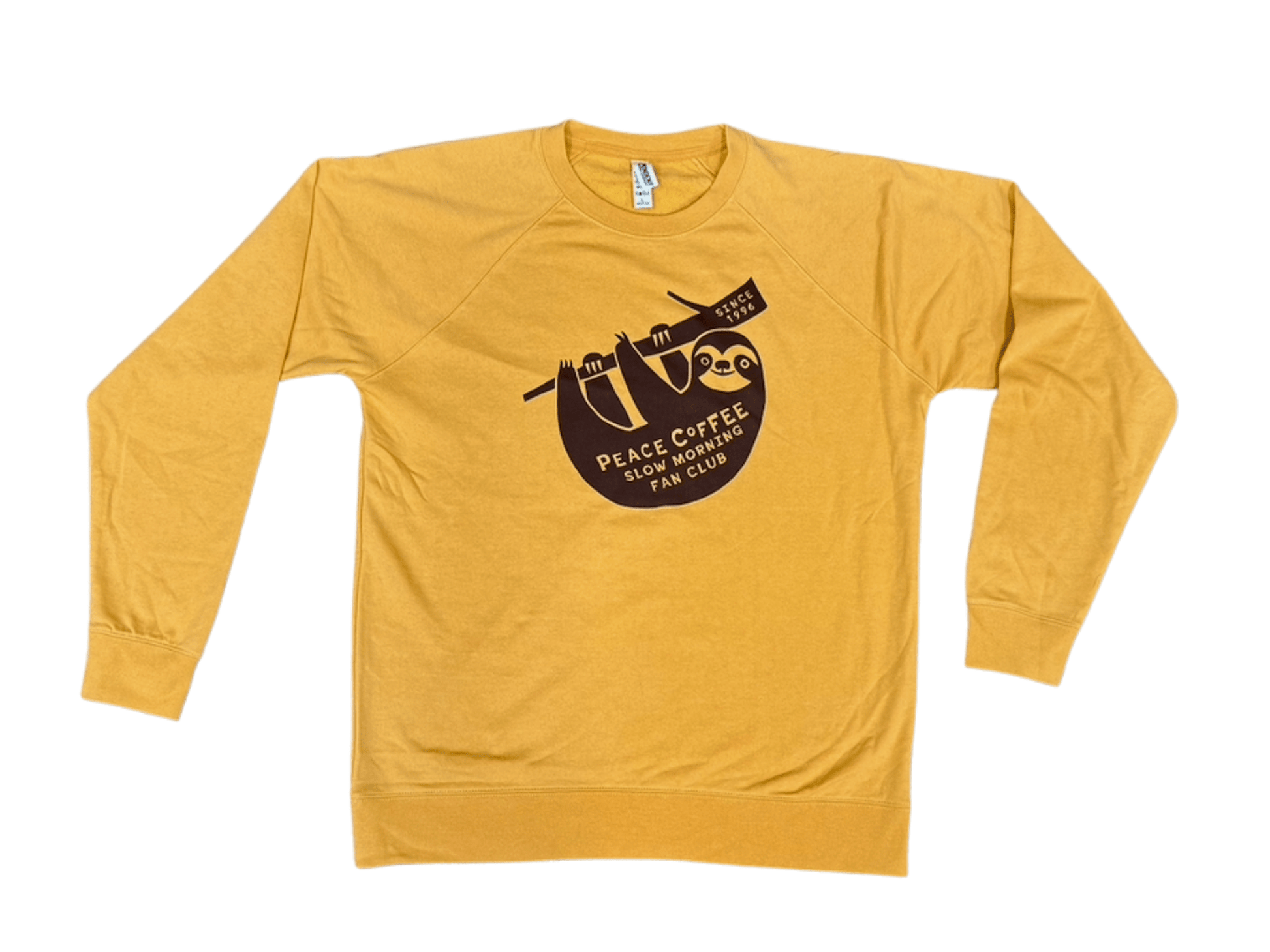 Sloth Crew Sweatshirt - Peace Coffee